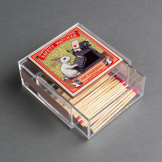 CAIXA DE FÓSFORO ACRÍLICO - COELHO