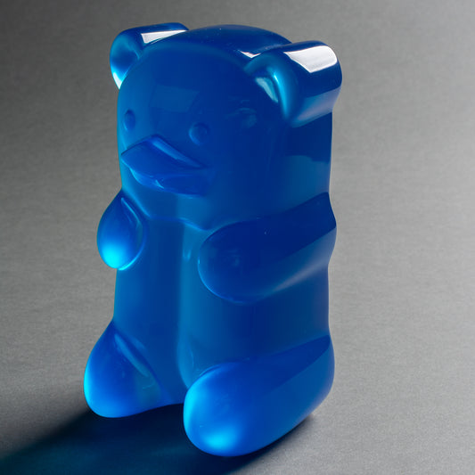 ESCULTURA GUMMY BEAR AZUL