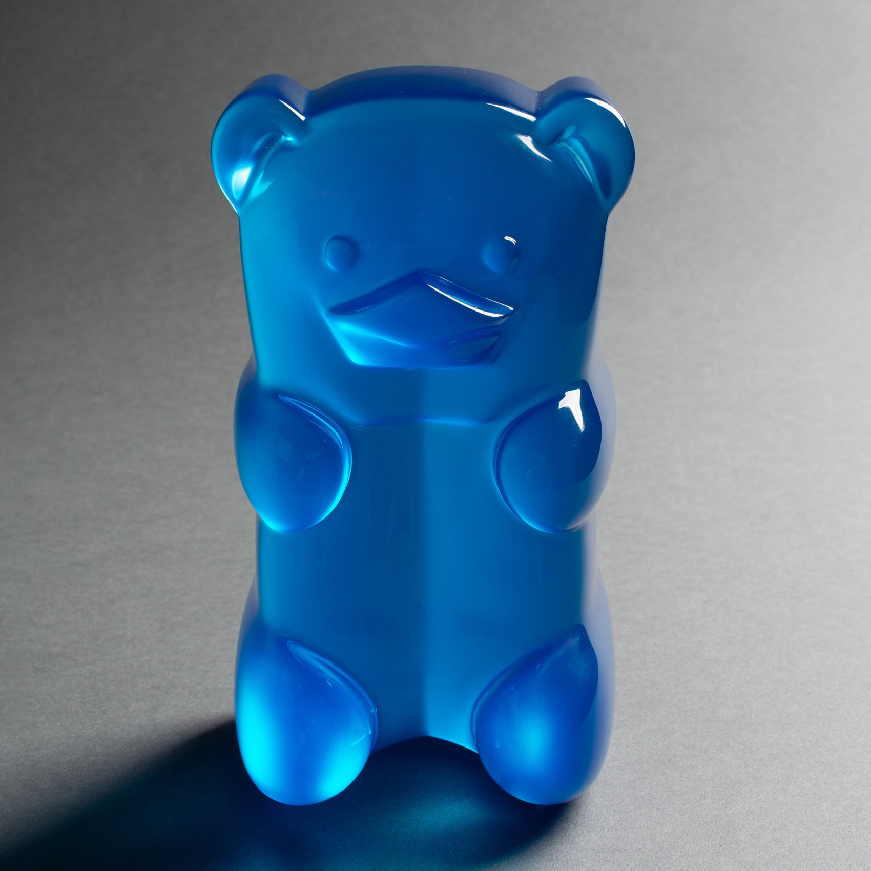 ESCULTURA GUMMY BEAR AZUL