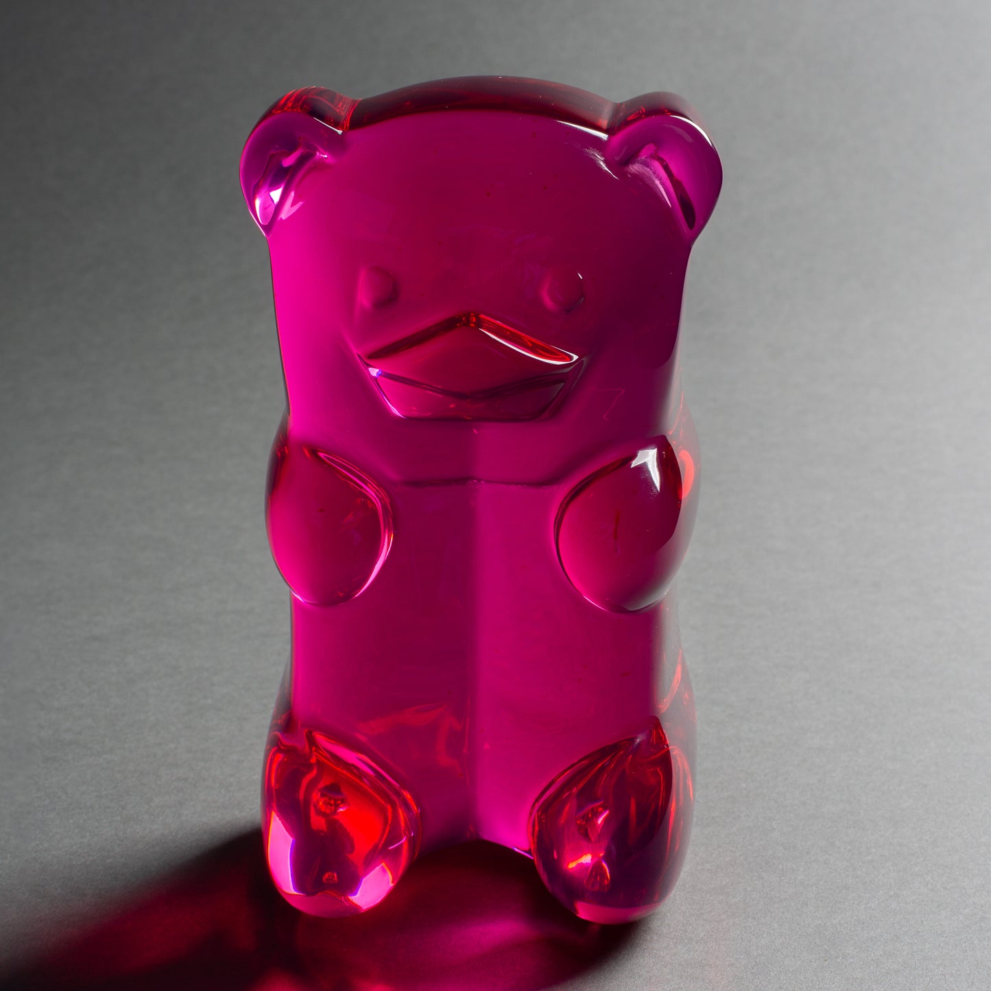 ESCULTURA GUMMY BEAR ROSA