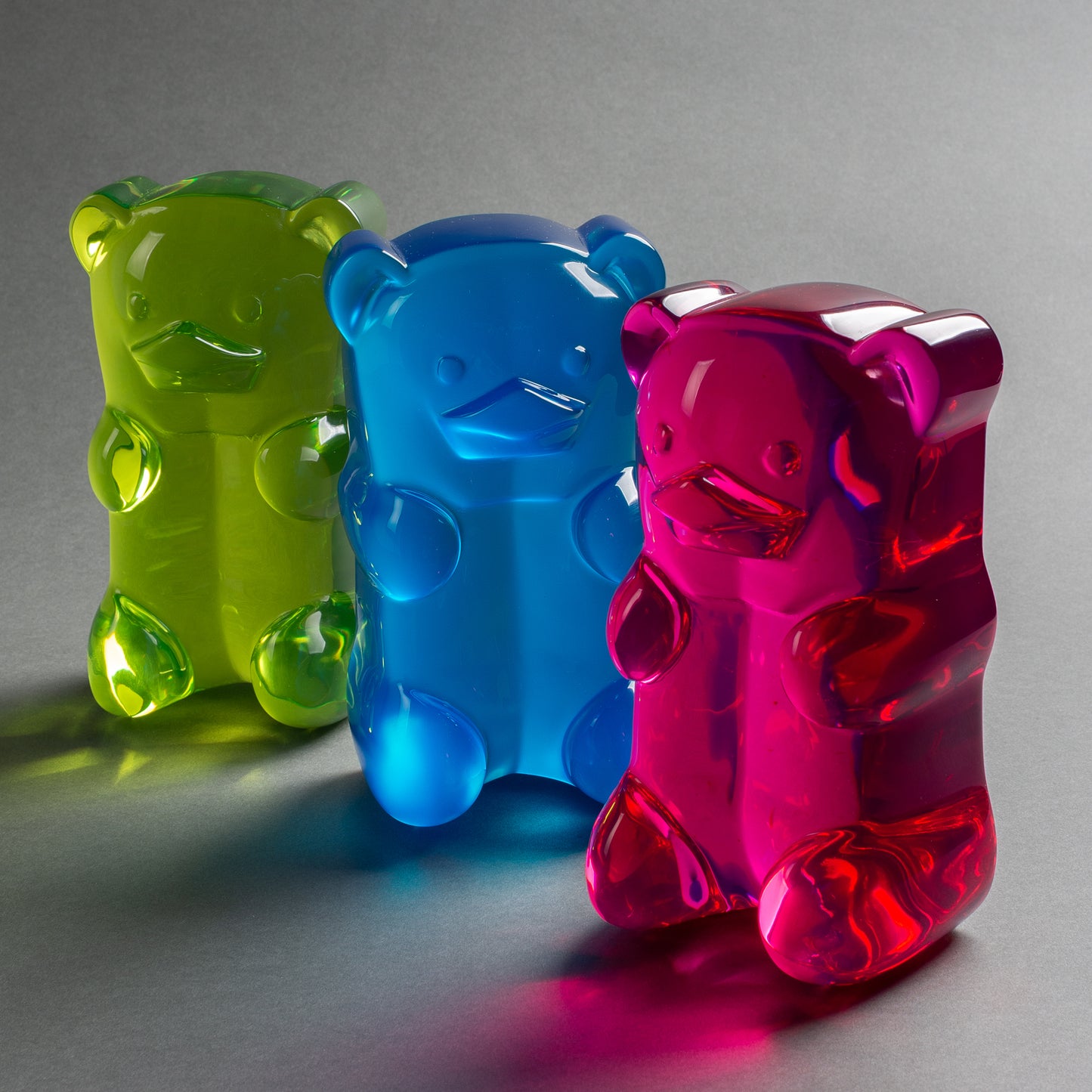 ESCULTURA GUMMY BEAR ROSA
