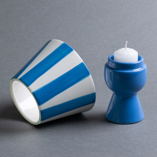 CASTIÇAL TEALIGHT BLU