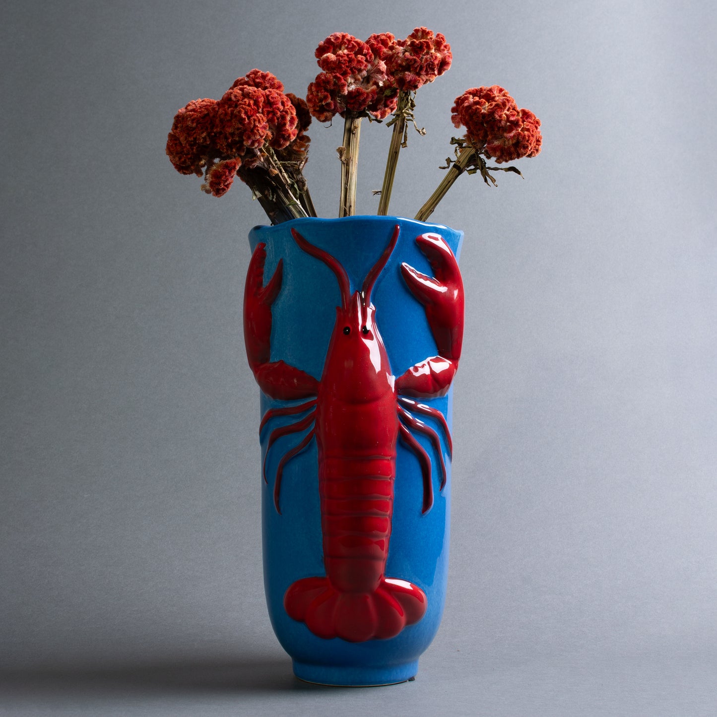 VASO ARAGOSTA BLU INTENSO