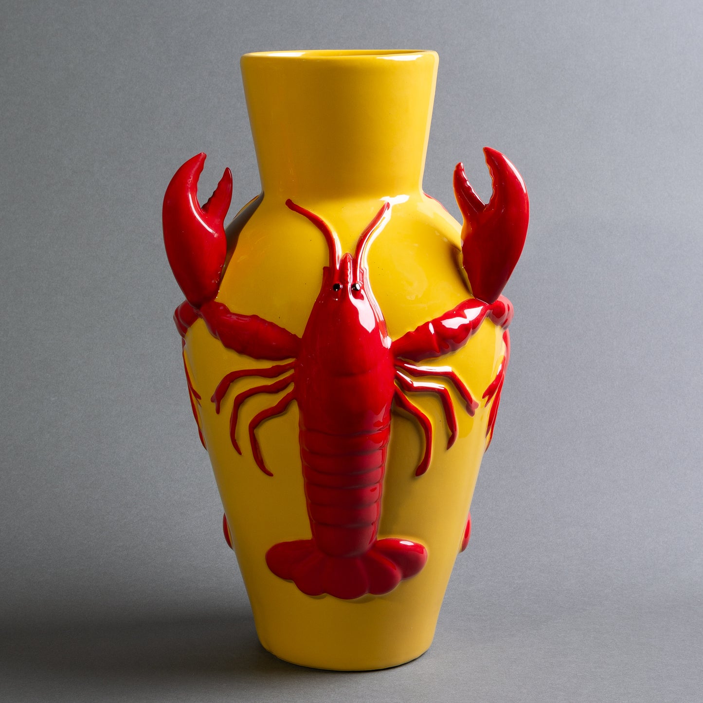 VASO ARAGOSTA GIALLA