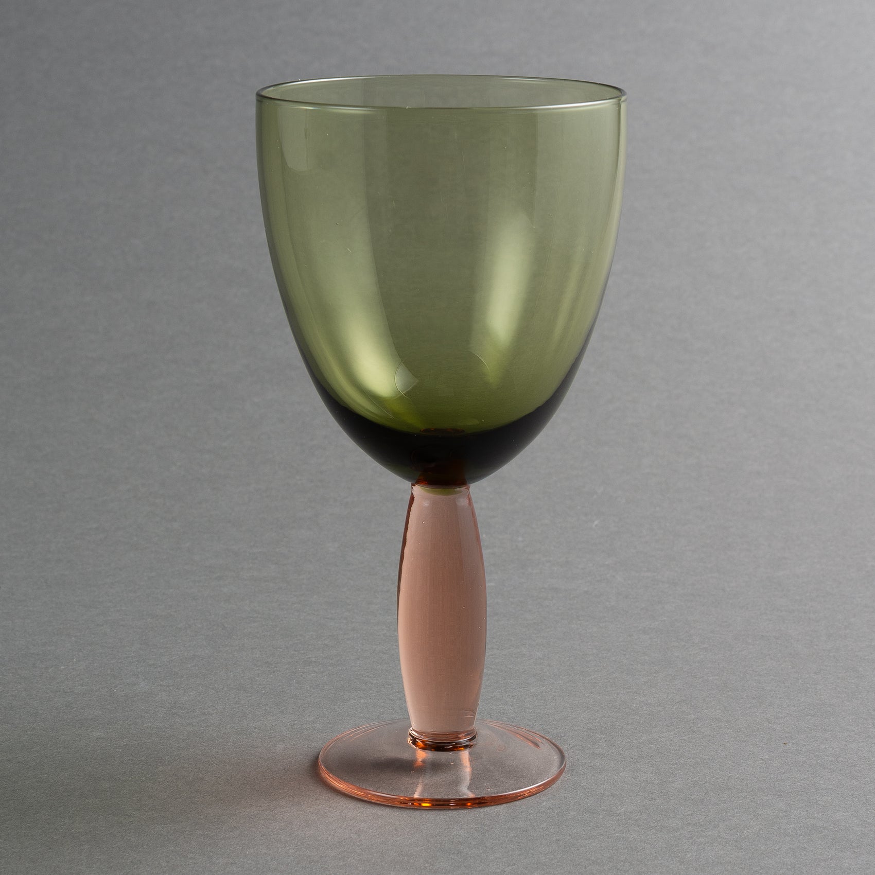 TAÇA VETRO AMARELO E ÂMBAR