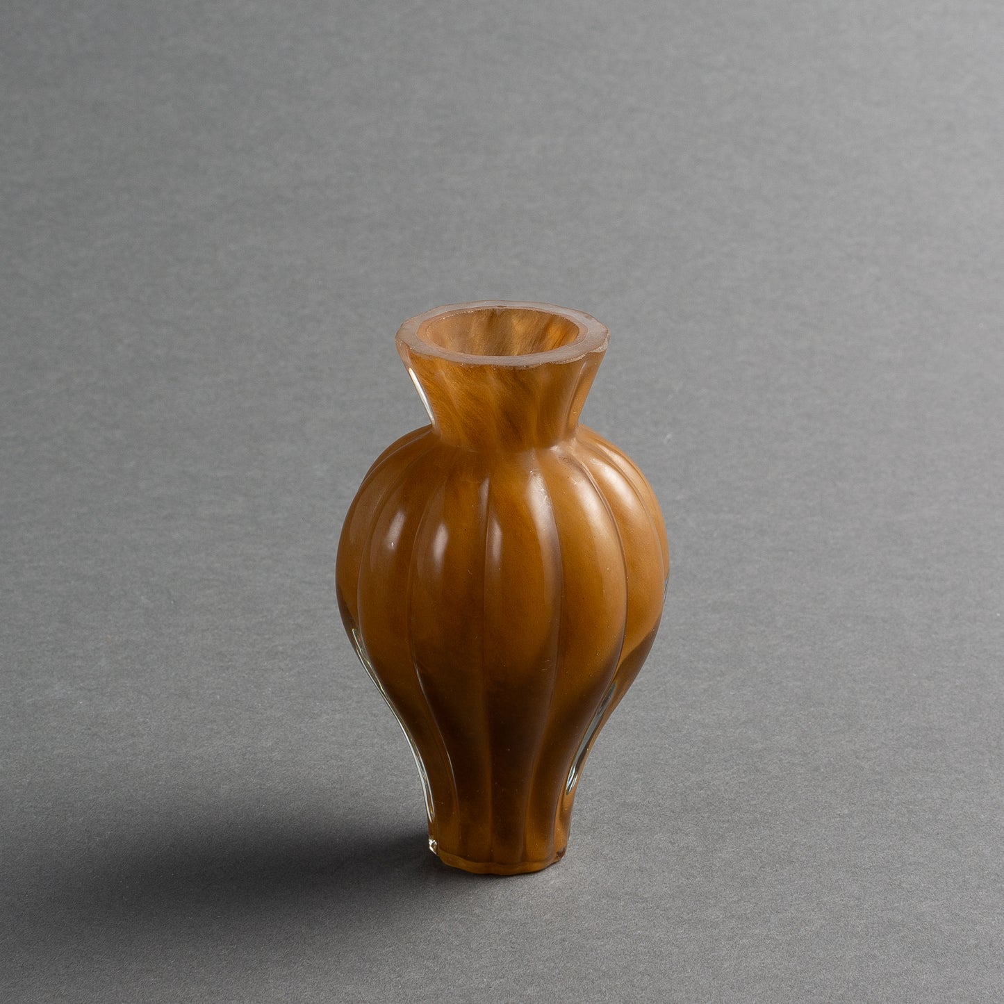 VASO VETRO MARRONE