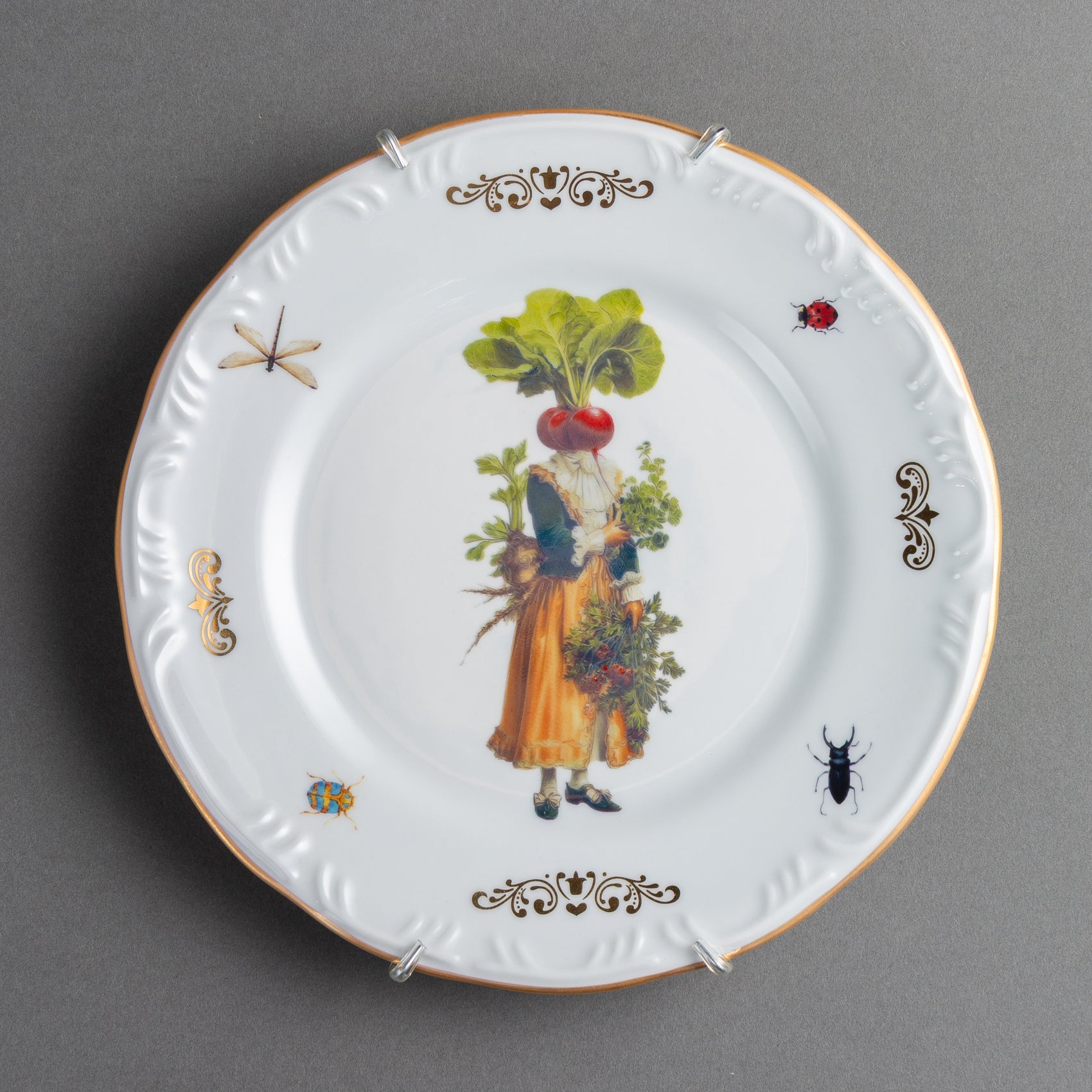 PRATO RABANETE CERÂMICO