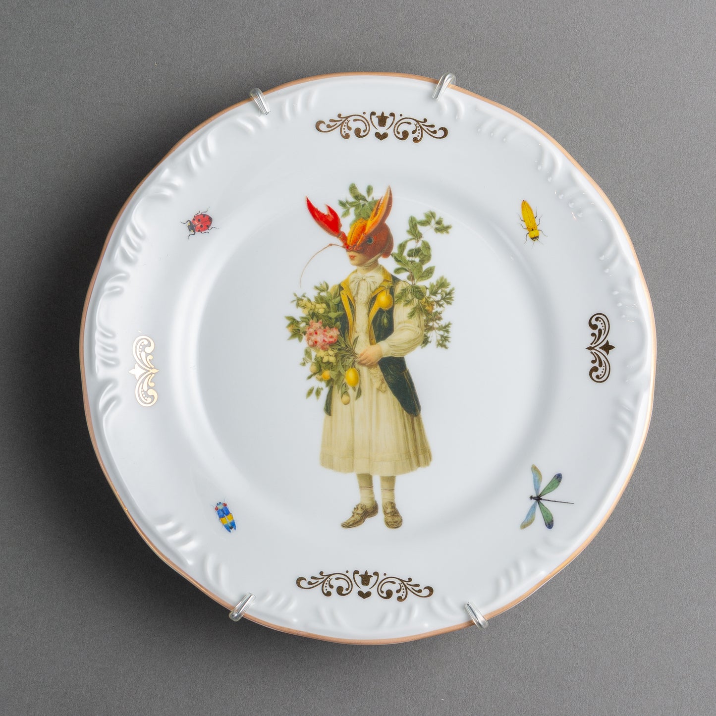 PRATO LAGOSTA CERÂMICO