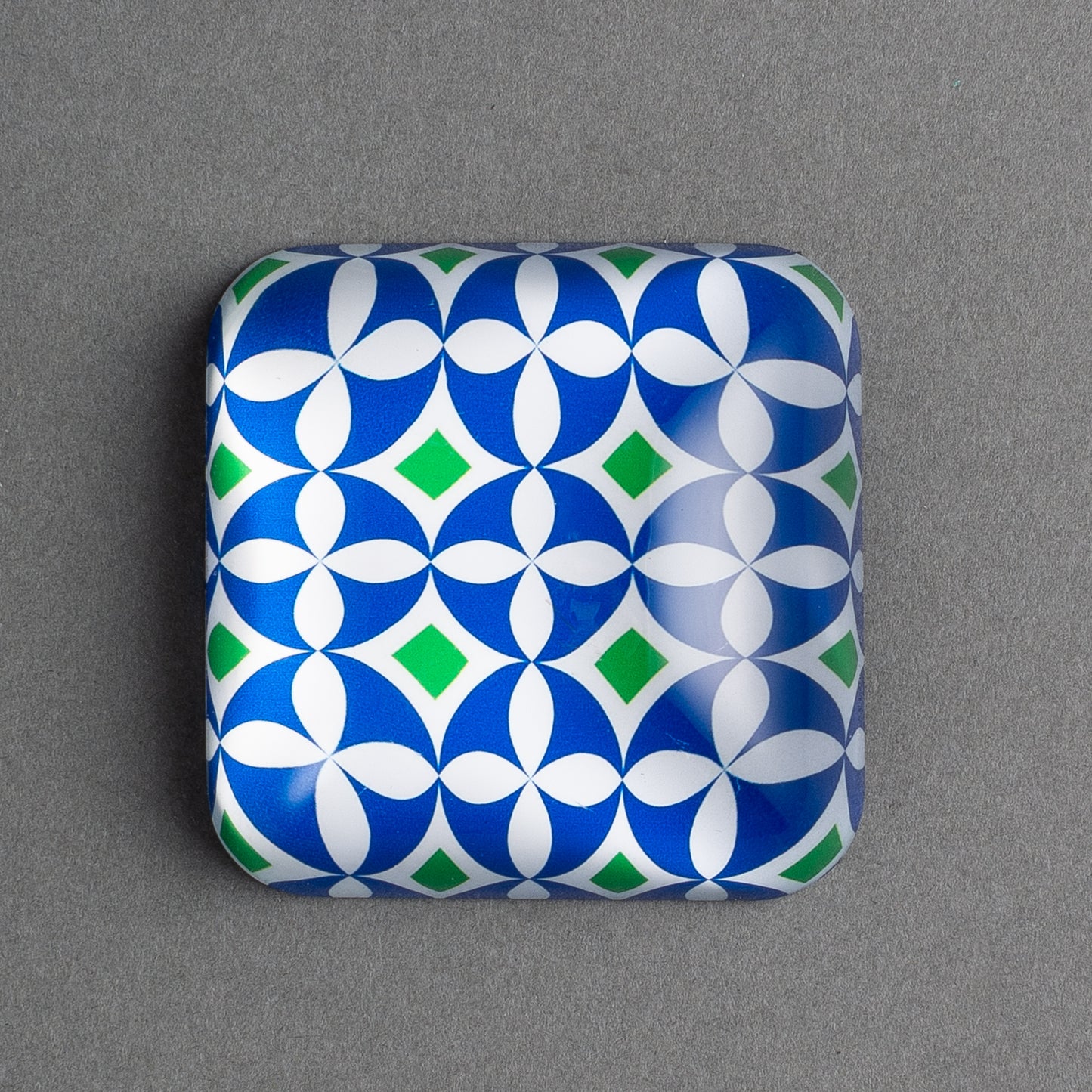 PESO DE PAPEL BLU E VERDE