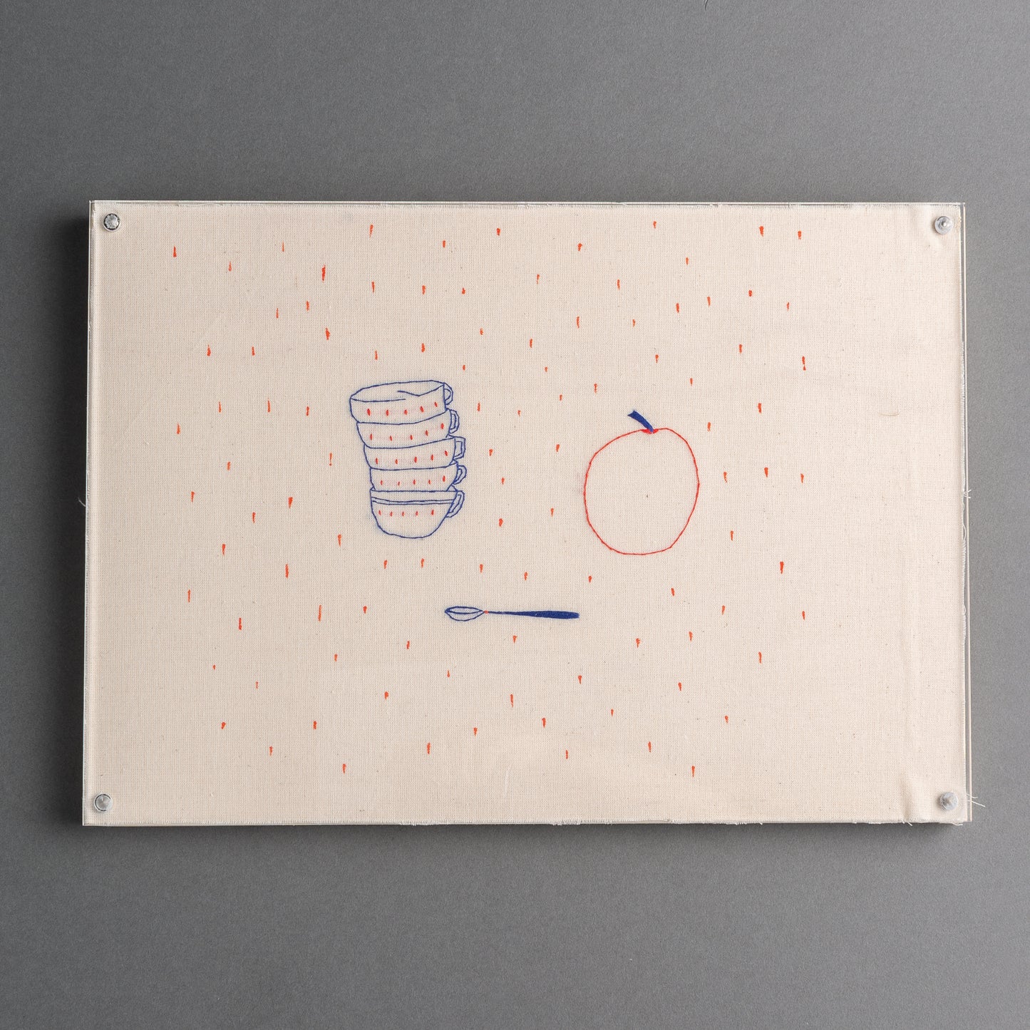 QUADRO ACRÍLICO MAÇÃ