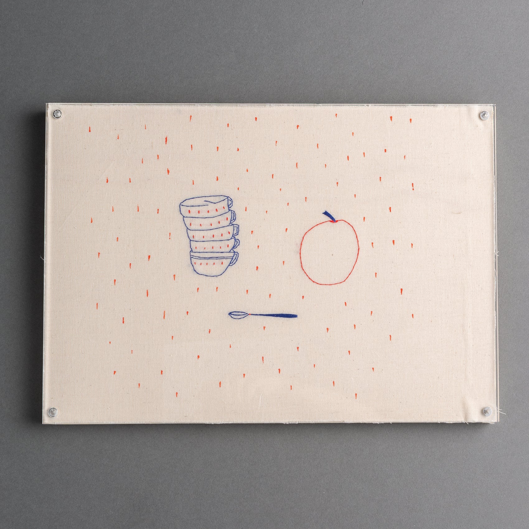 QUADRO ACRÍLICO MAÇÃ