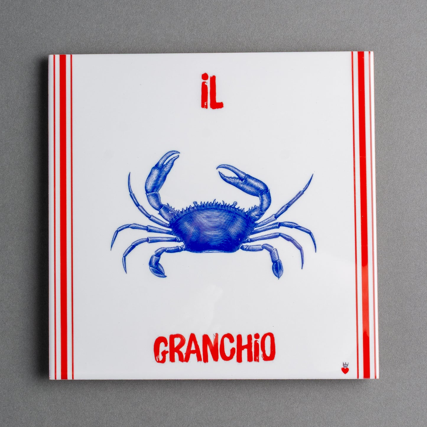 ESCULTURA AZULEJO IL GRANCHIO