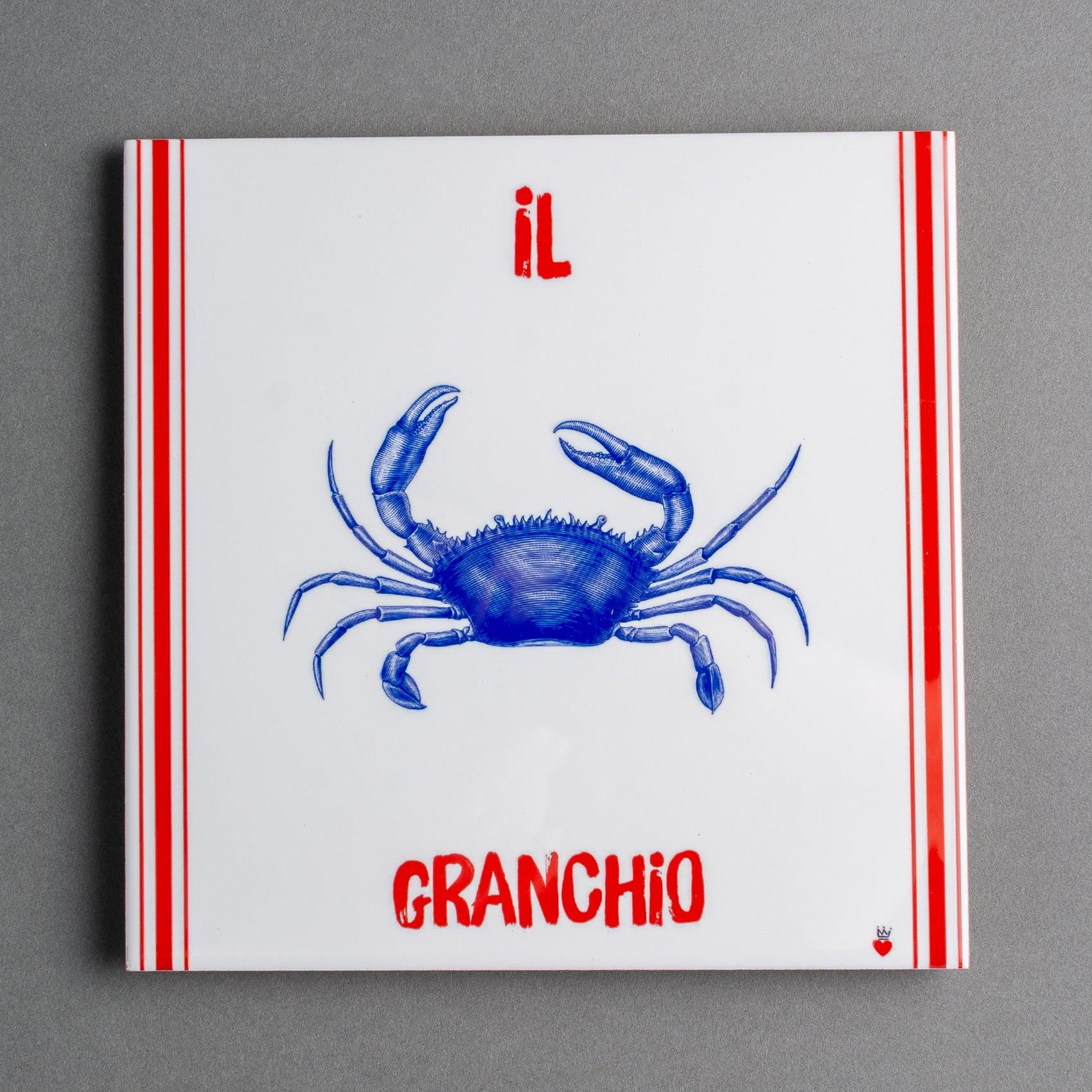 ESCULTURA AZULEJO IL GRANCHIO