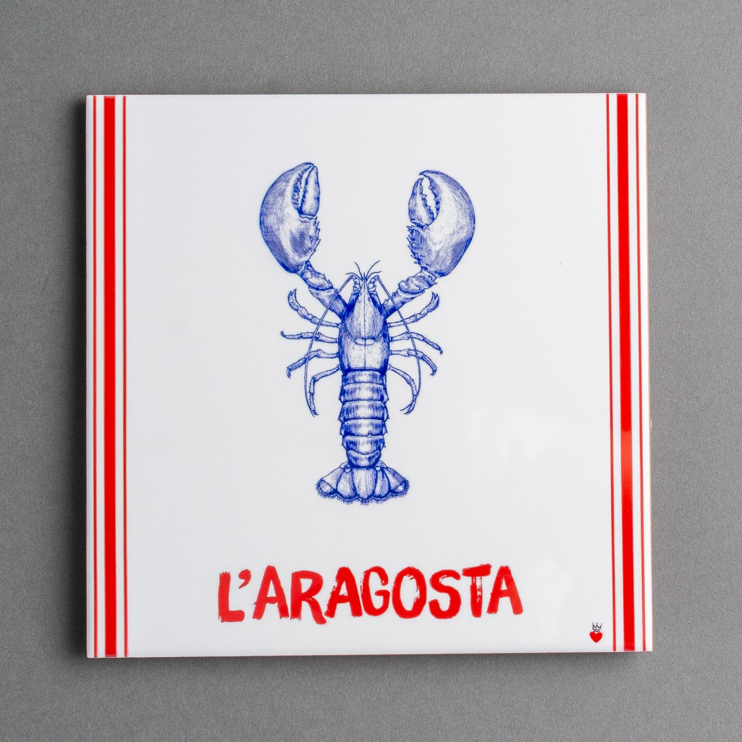 ESCULTURA AZULEJO L'ARAGOSTA