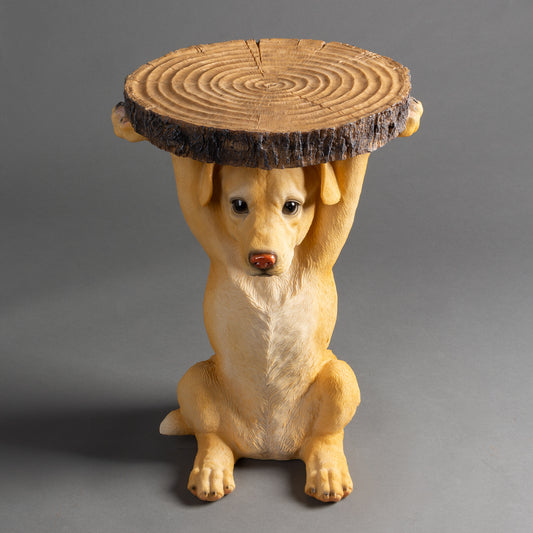 MESA LATERAL DOG CARAMELO