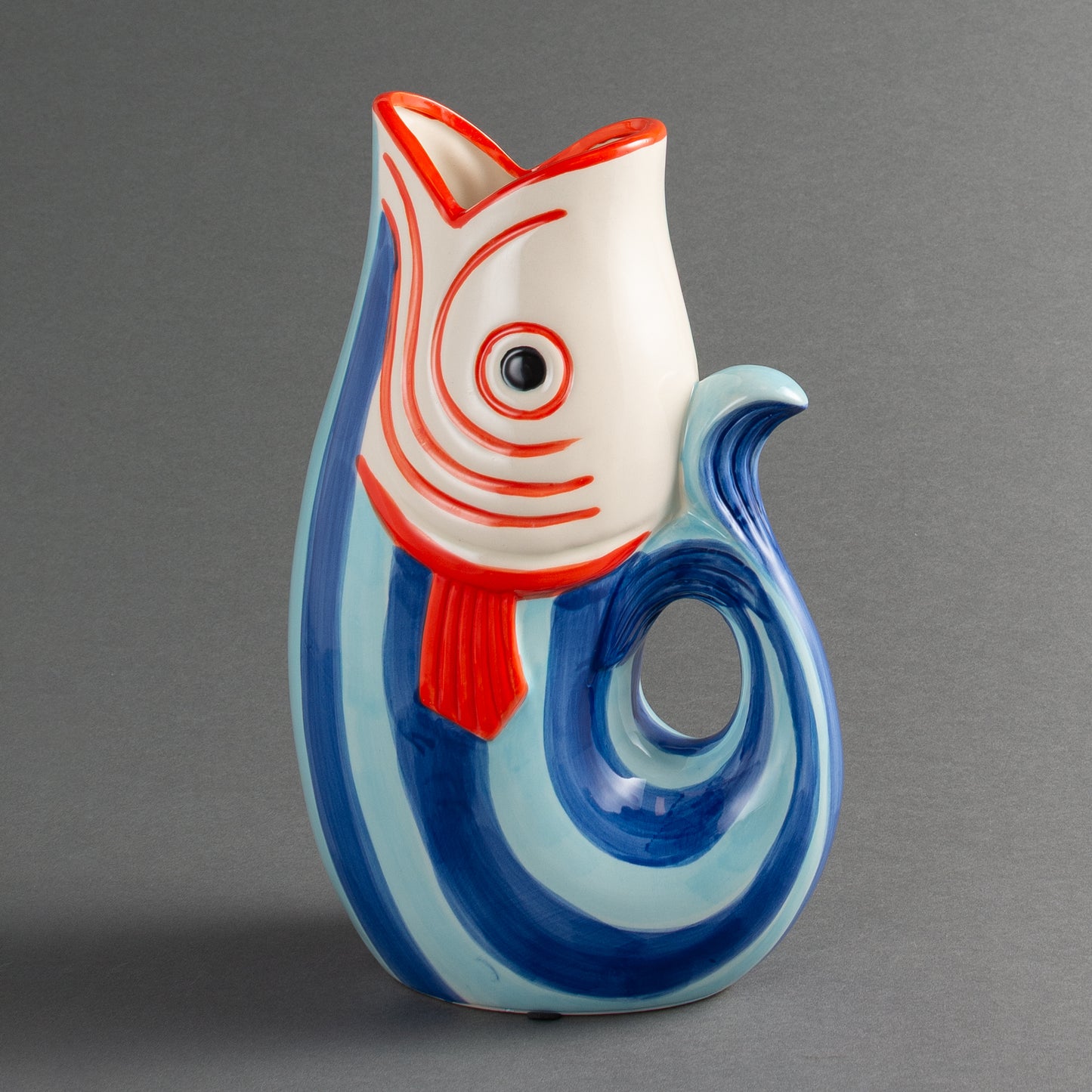 VASO PESCE BLU
