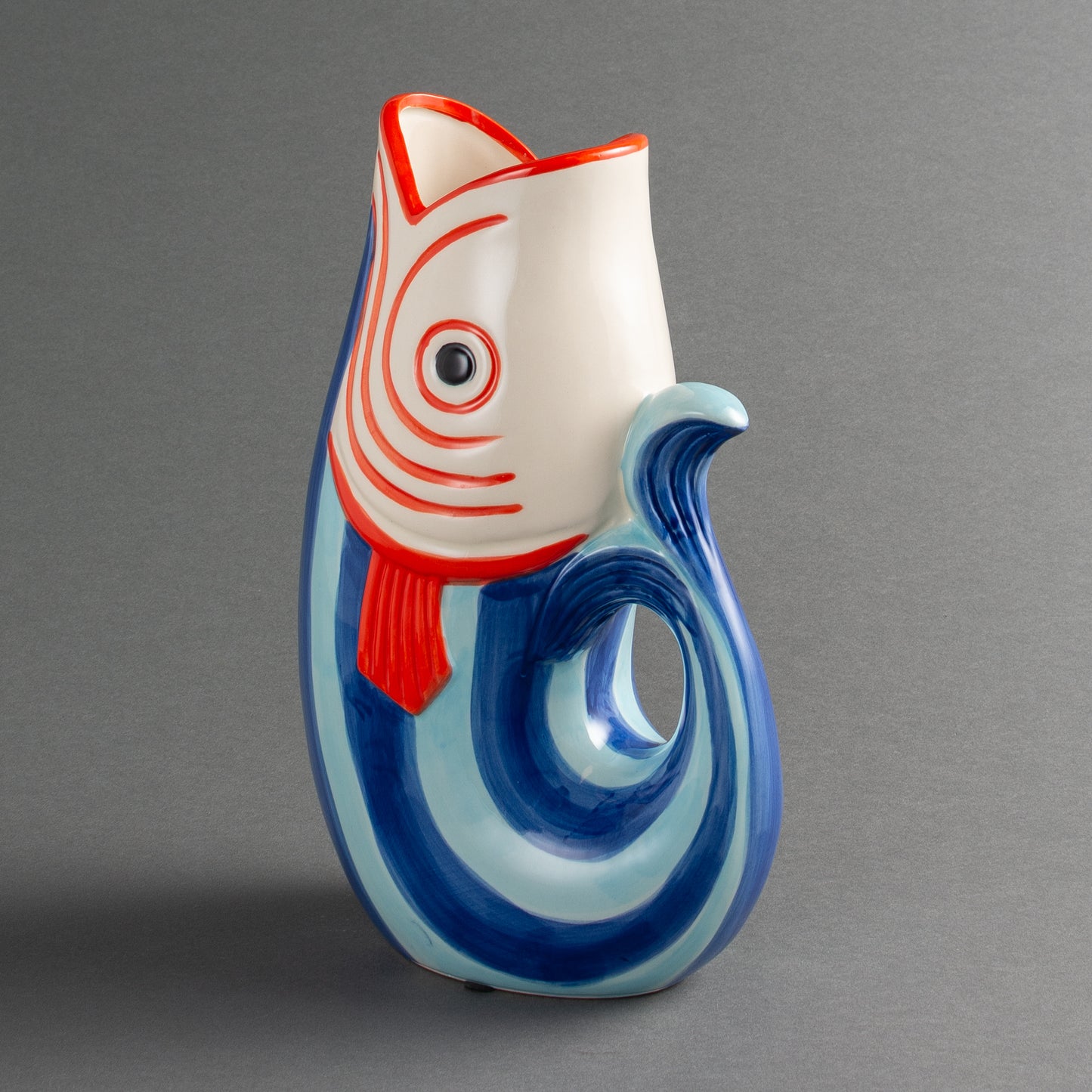 VASO PESCE BLU