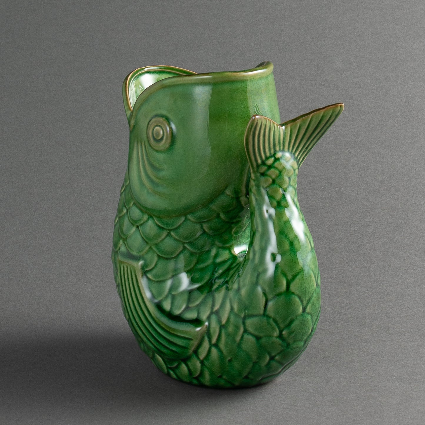 VASO PESCE VERDE