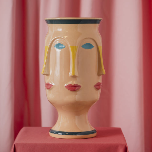VASO TESTA ROSA