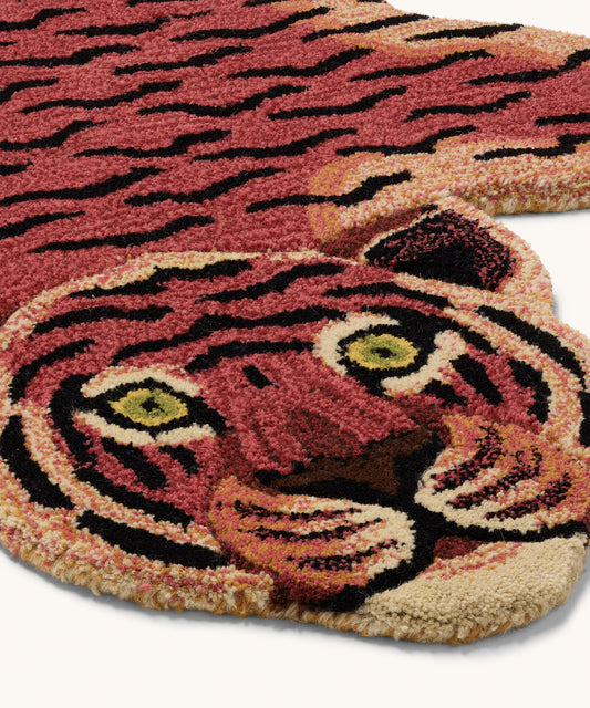 TAPETE TIGRE ROSSO LARGE